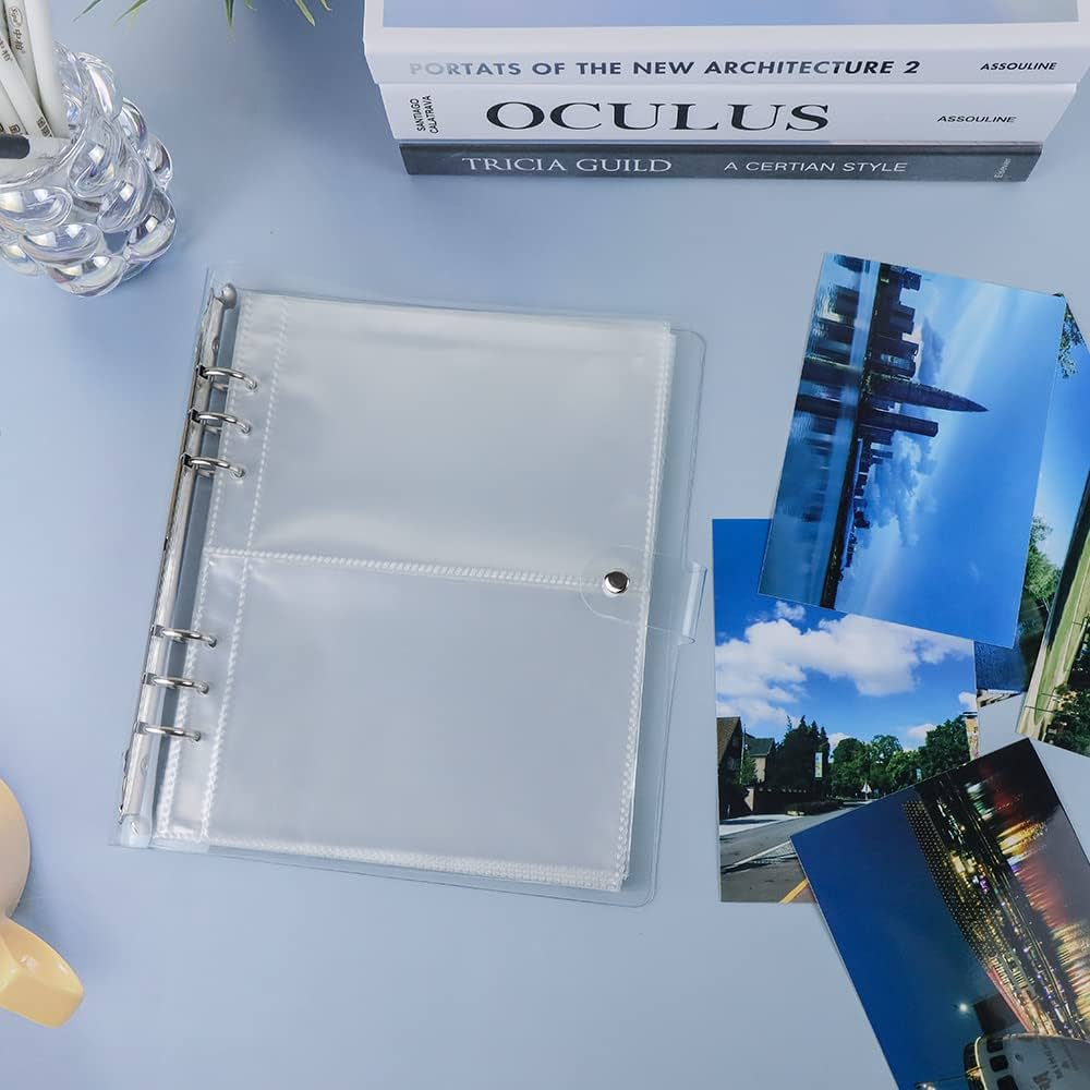 【リングバインダーカバー・フォトブック・ステッカー・ポストカードセット・フォト… Amazon.co.jp: フォトアルバム 4x6インチ 100ポケットセット 6